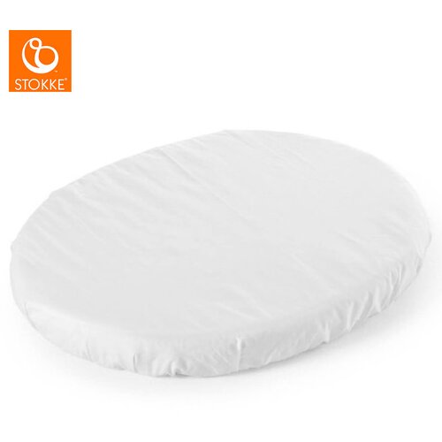 Stokke plahta za krevetić sleepi&amp;trade; mini white Slike