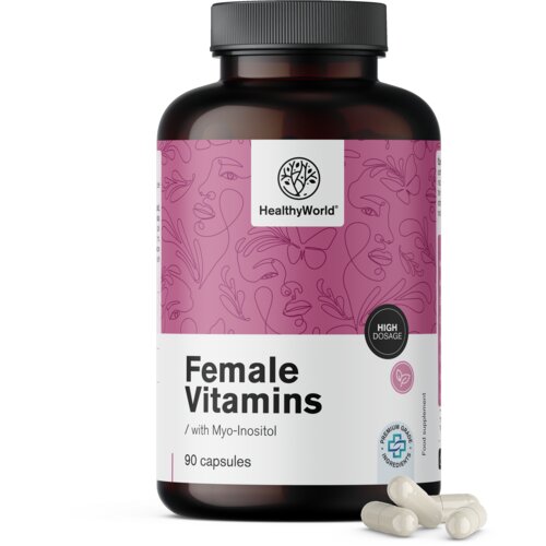  Vitamini za žene s mio-inozitolom - 90 kaps. Cijene