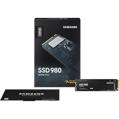 Samsung 500GB 980 ssd nvme M.2 disk Slike