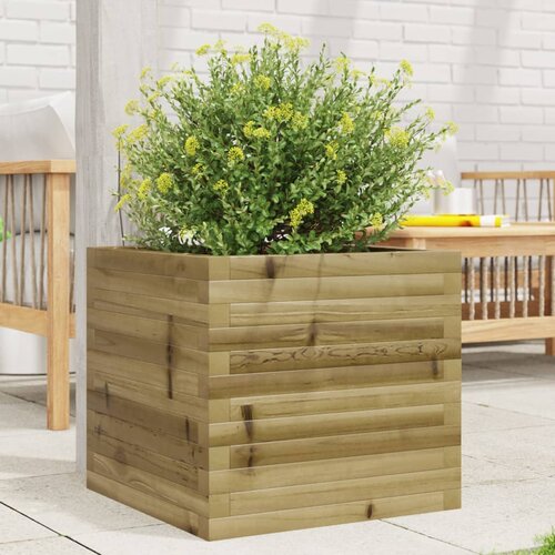 vidaXL Vrtna sadilica 50x50x45,5 cm od impregnirane borovine Cijene