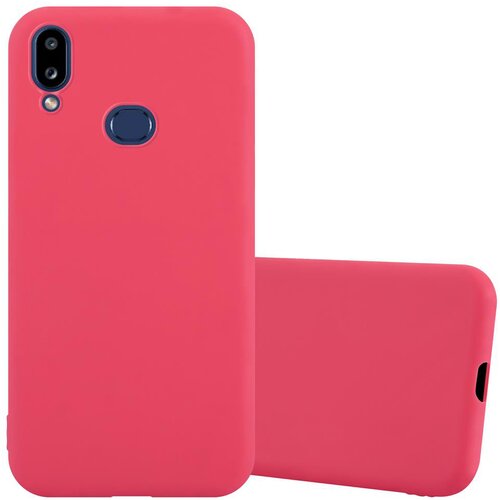 Cadorabo Case, združljiv s Samsungom v Candy Red - Za&amp;scaron;čitni pokrov iz fleksibilnega silikona TPU, (20567262) Slike