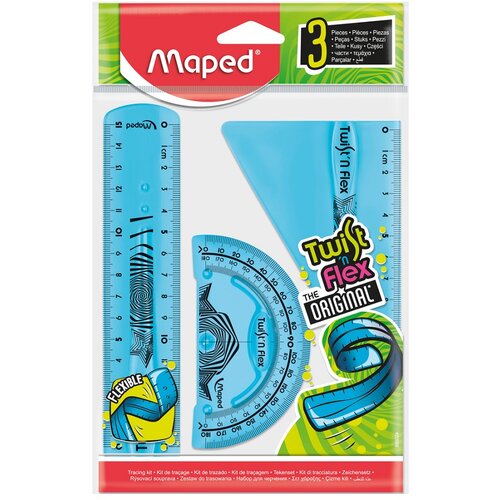 Maped set lenjira M895024 TWIST`N flex 15CM Slike