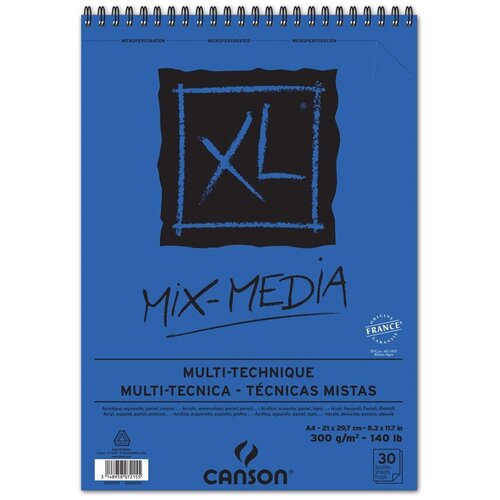 Canson Slikarski blok Canson XL Mixmedia A4, 300 g/m&sup2;, 30 listova Cijene