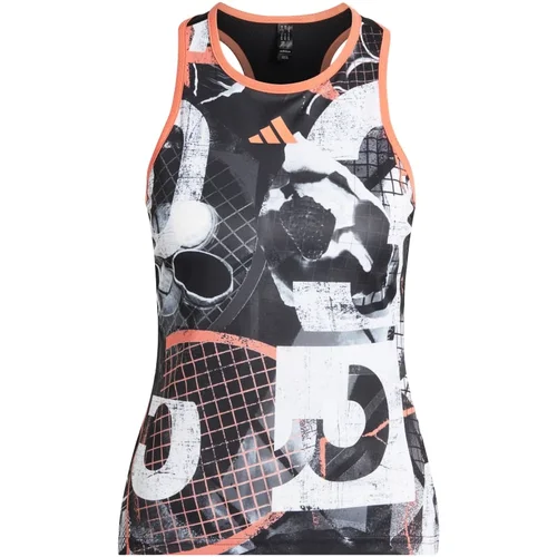 Adidas Dámské tílko Club Tennis Graphic Tank Top White/Black M