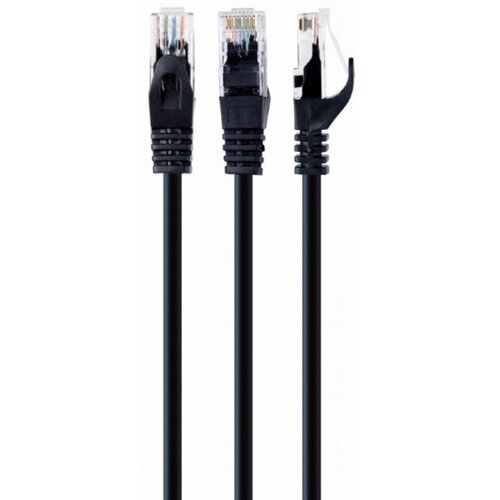 Gembird PP6U-1.5M/BK mrezni kabl, CAT6 utp patch cord 1.5m black Slike