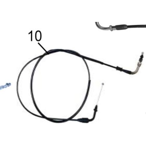  Sajla za gas l=1670 mm 4033-19-00000 za skuter Motovene New Flash HF Cene