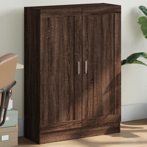 vidaXL Knjižna omara rjavi hrast 82,5x30,5x115 cm inženirski les Cene