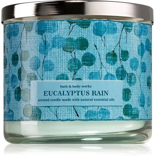 Bath & Body Works Eucalyptus Rain mirisna svijeća II. 411 g