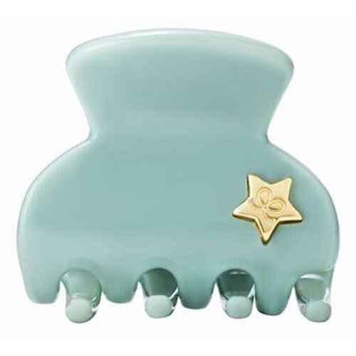 By Eloise London Small Hair Claw Gold Star šnala za kosu 1 kom nijansa Sage za žene Cene