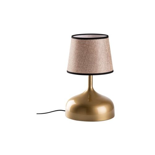 Opviq Stona lampa Bulbous-15456, Zlatno-bež Slike