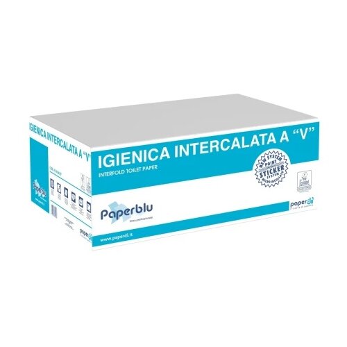 Paperblu toalet papir u listićima celuloza 2sl (40 pak) ( AVI816107 ) Cene