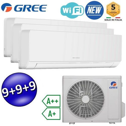 Gree multi zunanja enota GWHD(24)NK6OO 7,1 kw Slike