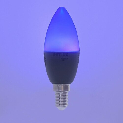 Retlux led rgbw prigu&amp;scaron;iva sijalica C37 E14/4,5W/230V 2700-6500K wi-fi tuya Slike