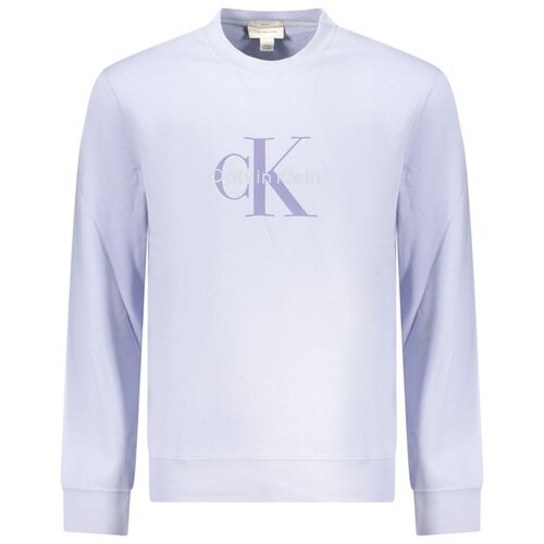 Calvin Klein mu&amp;scaron;ki ljubičasti zip-up sweatshirt Slike