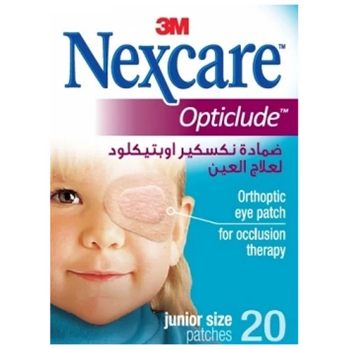  Nexcare Opticlude Junior, očesni obliži za otroke