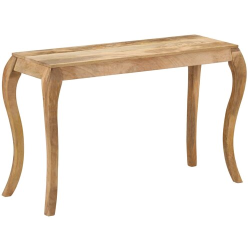 vidaXL Konzolna mizica iz trdnega mangovega lesa 118x38x76 cm Cene
