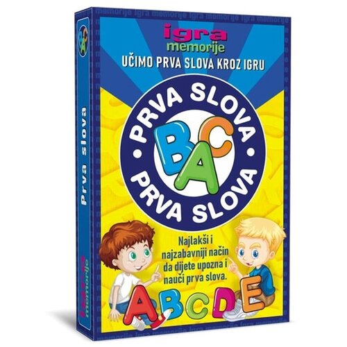  Igra memorije prva slova Cene