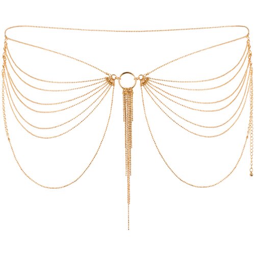 Bijoux Indiscrets Verižica za pas Bijoux Magnifique Metallic, zlata Cene