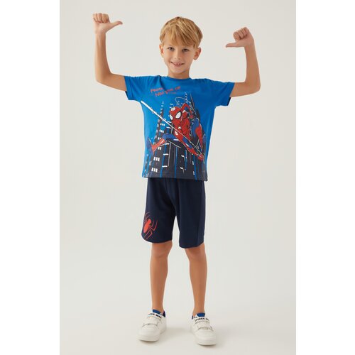 U.S. Polo Assn. spider man komplet za dečake D4880-3, plavi Cene