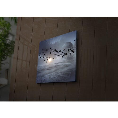 Wallity Slika sa LED osvetljenjem 2828İACT-45, 28x28 cm Cene