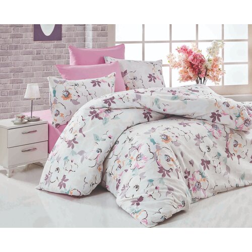 Lessentiel Maison komplet posteljine Ela, 160x220cm, Ljubičasta Slike