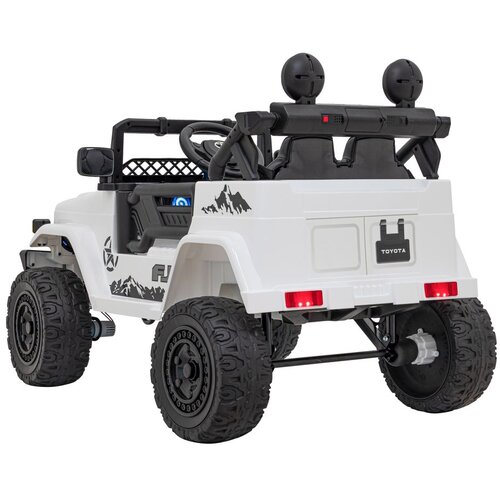 Toyota FJ Cruiser, auto na akumulator, bijeli Slike