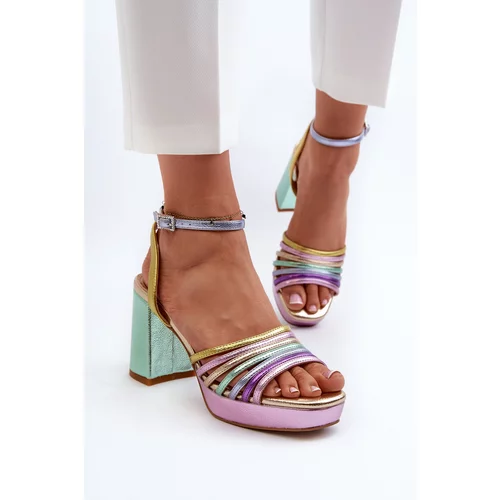 Kesi Women's High Heeled Sandals D&A Multicolor