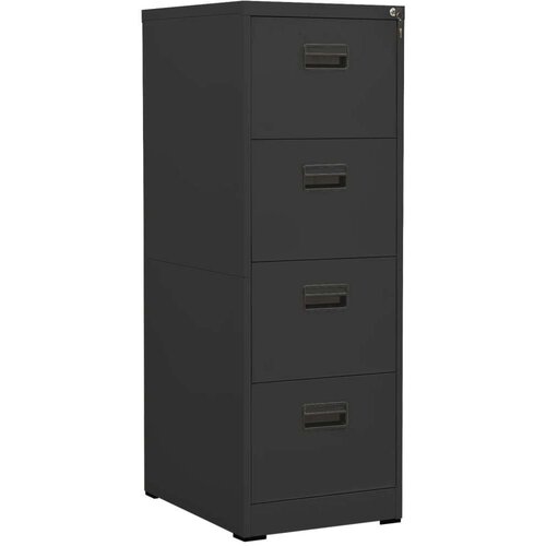 vidaXL arhivska omarica antracitna 46x62x133 cm jeklo Cene