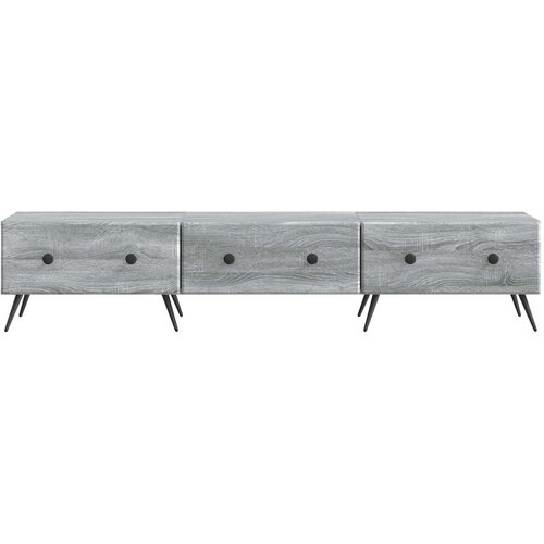  ormar Siva sonoma 147 x 34,5 x 30 cm Konstruirano drvo Slike