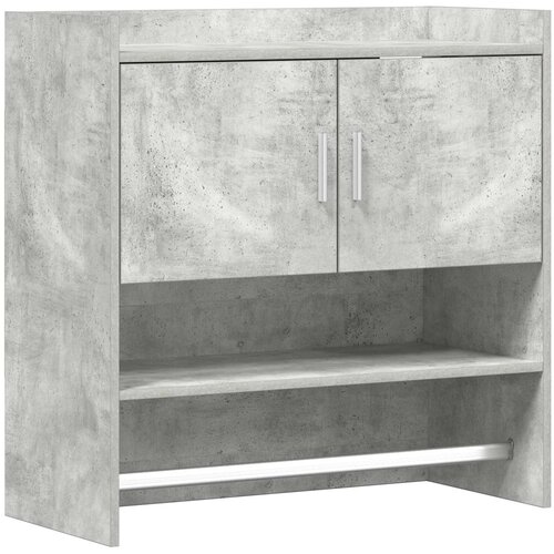  Polica na zidu Zidna montaža Betonska siva 80 x 36 x 80 cm Cene