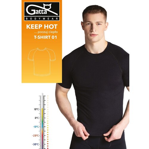 Gatta 43028 Keep Hot T-Shirt 01 Men M-2XL black 06 Cene