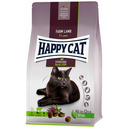 Happy Dog happy cat hrana za sterilisane mačke jagnjetina 10kg Slike