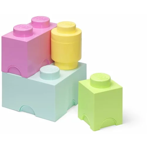 Lego Plastične dječje kutije za pohranu u setu od 4 kom Box -