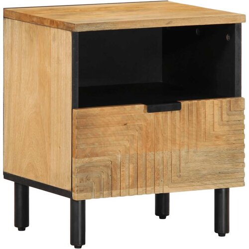 Furnova Nočna omarica Brown 40x33x46 cm Masivni les Mango, (21925896) Slike