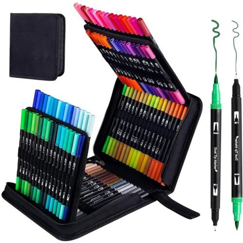  Set od 120 dvostranih vodootpornih markera u boji Cijene
