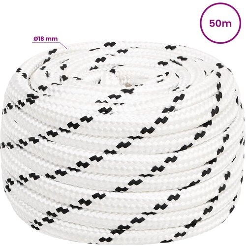 Vi&amp;scaron;enamjensko univerzalno uže 18 mm 50 m Bijela Poliester Slike