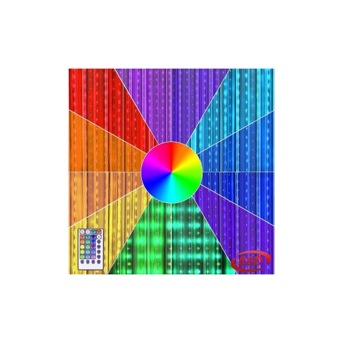 Lampice LED zavjesa/ledenice RGB 3 x 2 m Cijene