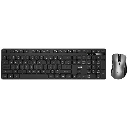 Genius KM-8216S Wireless USB US wireless crna tastatura i mi&scaron; Cene