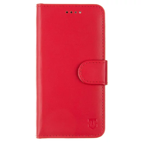 TACTICAL preklopna torbica Fancy Diary gladka Honor Magic 6 Lite - rdeča