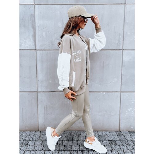 DStreet Women's bomber jacket OLDSCHOOL CHICAGO dark beige Cijene