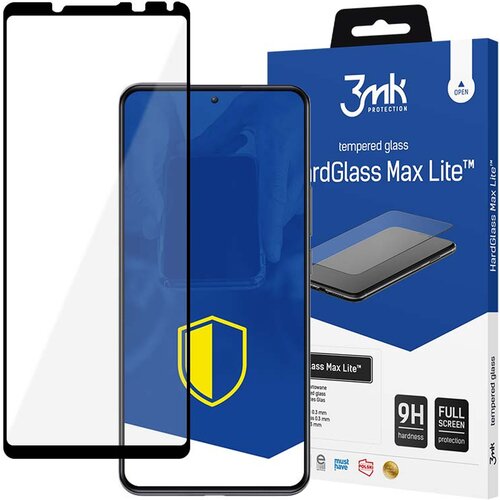 3mk HARDGLASS MAX SOLID KALJENO STEKLO ZA SONY XPERIA 5 IV - ZA&amp;Scaron;ČITA, (21966637) Slike