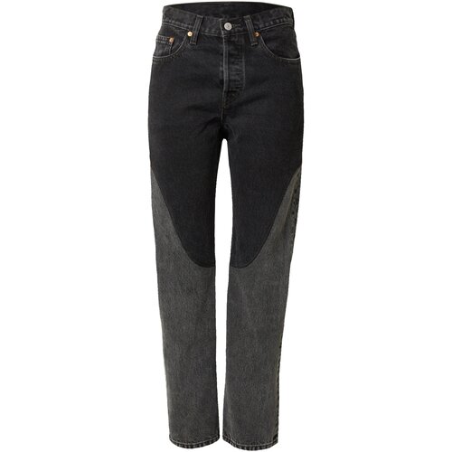 Levi&amp;#039;s Traperice &amp;#039;501 ORIGINAL&amp;#039; crni traper / crna melange Slike