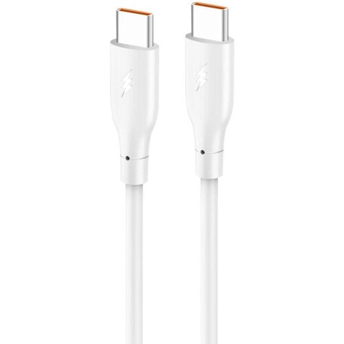Konfulon Data kabl DC67/ 60W/ Type C na Type C beli 1m Cene