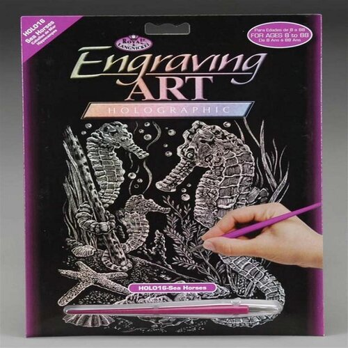  Kreativni set za graviranje A4 - Morski konjic (set za graviranje) Cijene