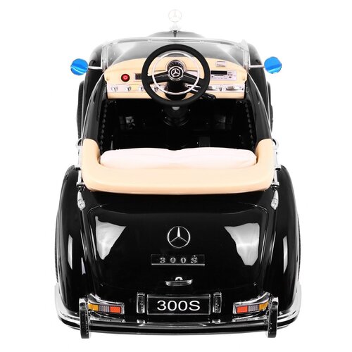  Licencirani auto na akumultor Mercedes Benz 300S RETRO - crni/lakirani Slike