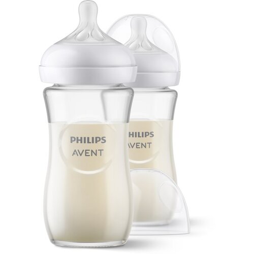 Philips Natural Response Pure Glass bočica za bebe 1 m+ 2x240 ml Cijene