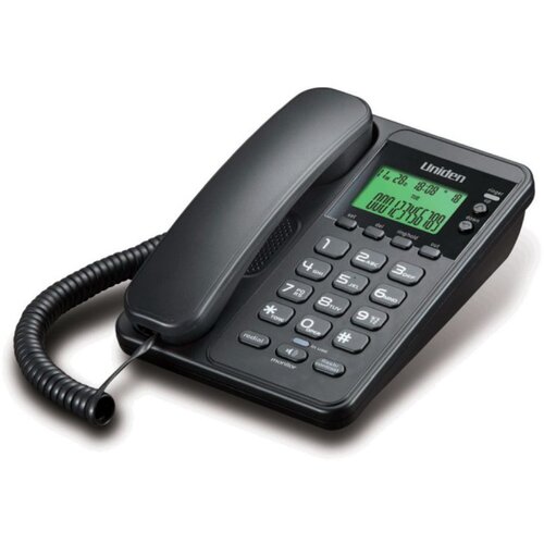 Uniden Žični telefon AS6404W/ crna Slike