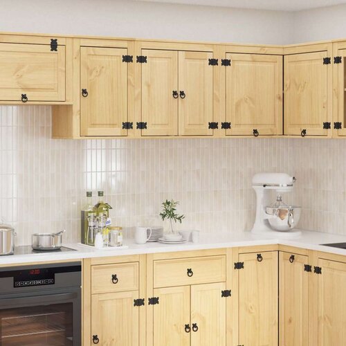  Cabinet s policom Med 60 x 32 x 40 cm Čvrsto borovo drvo Cijene