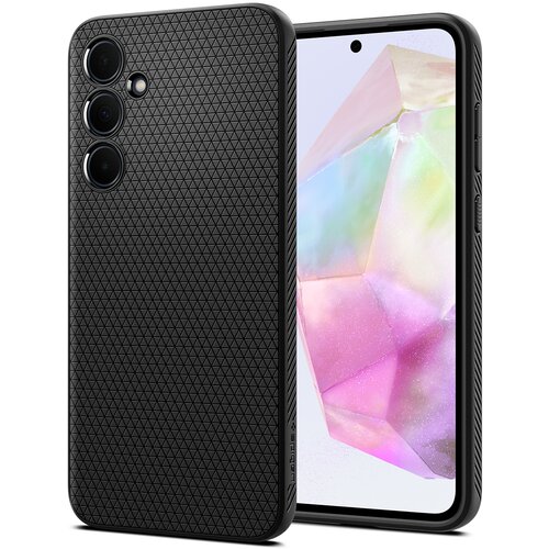 Spigen Liquid Air Matte črn ovitek za telefon SAMSUNG GALAXY A35, (21028831) Slike