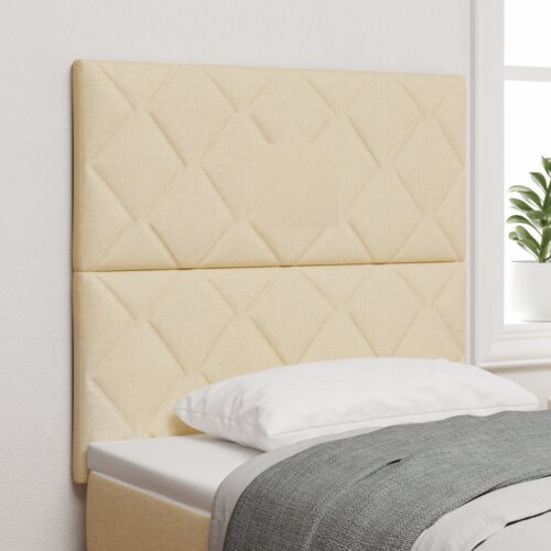  Vzglavje z LED lučmi z vzglavjem krema 90 cm blago, (5000043897) Cene